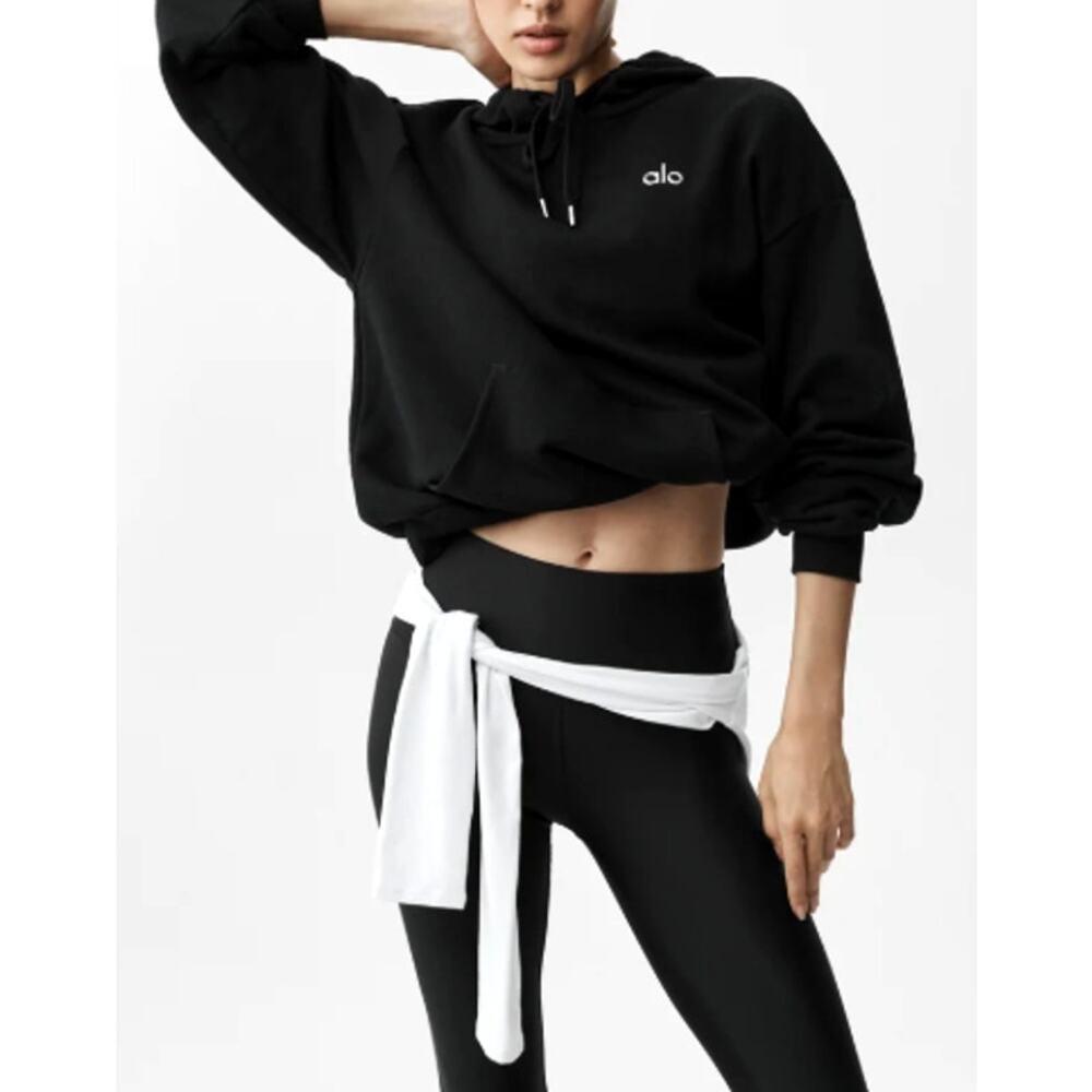 Alo Yoga Accolade Hoodie Black Size M